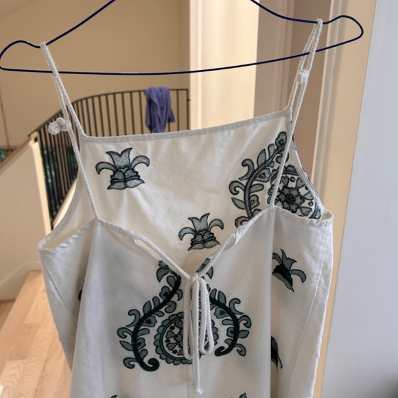 Summery Zara white and green dress - Picture 2 of 5